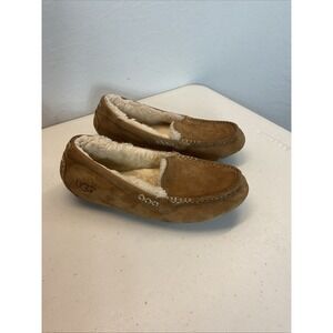 Authentic UGG Brand Women's Ansley Slippers Chestnut Casual‎ shoes 10 Lined